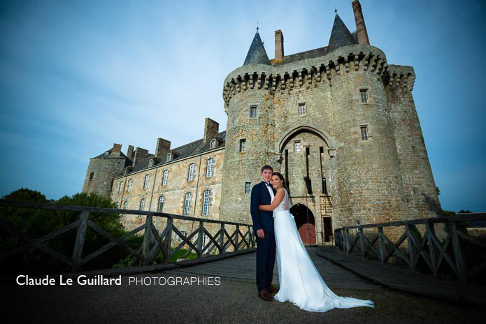 claude le guillard photographe mariages au château de Montmuran Bretagne